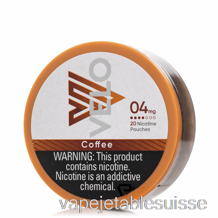 Vape Suisse Velo Sachets De Nicotine - Café 4mg